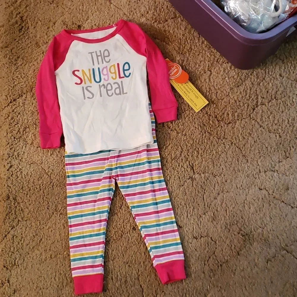 NWT Cute Wonder Nation 2 Piece Pajama Set 
